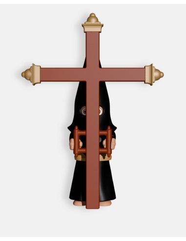 Nazareno Cola negro + Cruz de Guía