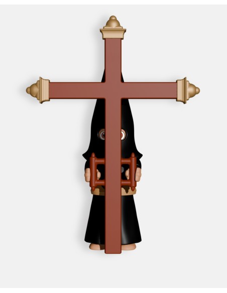 Nazareno Cola negro + Cruz de Guía