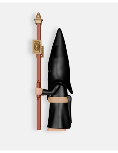 Nazareno Cola negro + Cruz de Guía