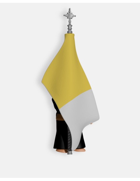 Nazareno Cola Negro Bandera Pontificia B4005 · Semana Santa · Artabán Juguetes