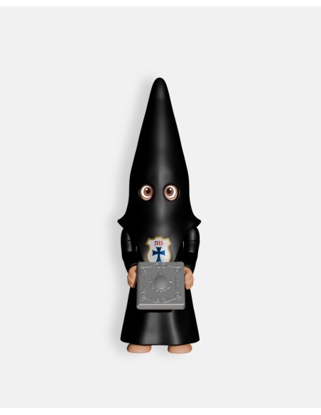 Juguetes Semana Santa Artabán: nazareno negro de cola con libro de reglas