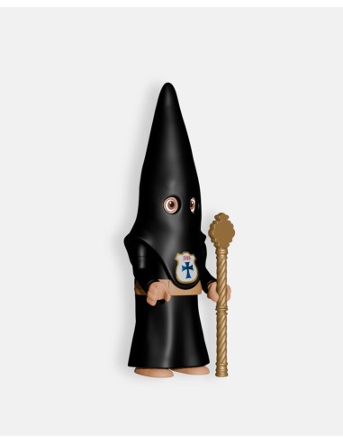 Nazareno Cola Negro Vara Larga Dorada B4008 · Semana Santa · Artabán Juguetes