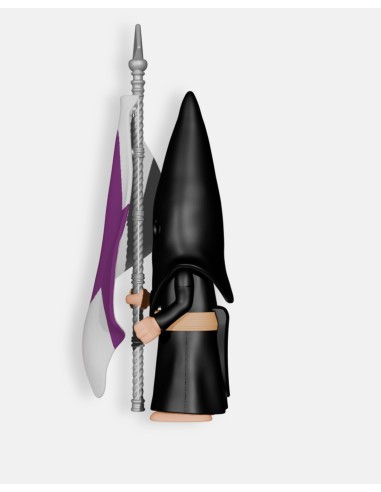 Nazareno Cola Negro Bandera de Hermandad B4010 · Semana Santa · Artabán Juguetes