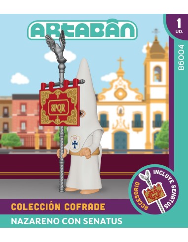 Nazareno con senatus Hdad de cola blanco