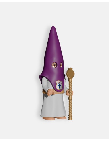 Nazareno Cola Morado Vara Larga Dorada B5008 · Semana Santa · Artabán Juguetes