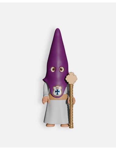 Nazareno Cola Morado Vara Larga Dorada B5008 · Semana Santa · Artabán Juguetes