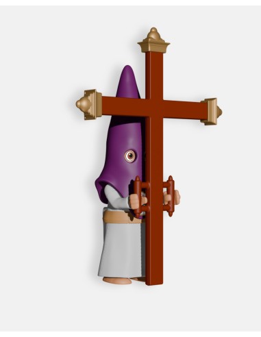 Nazareno Cola Morado Cruz de Guía B5002 · Semana Santa · Artabán Juguetes