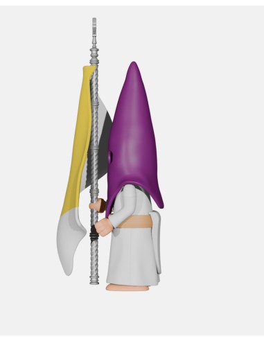 Nazareno Cola Morado Bandera Pontificia B5005 · Semana Santa · Artabán Juguetes