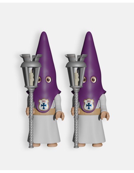 Pack 2 Nazarenos Cola Morado Farol P5001 · Semana Santa · Artabán Juguetes