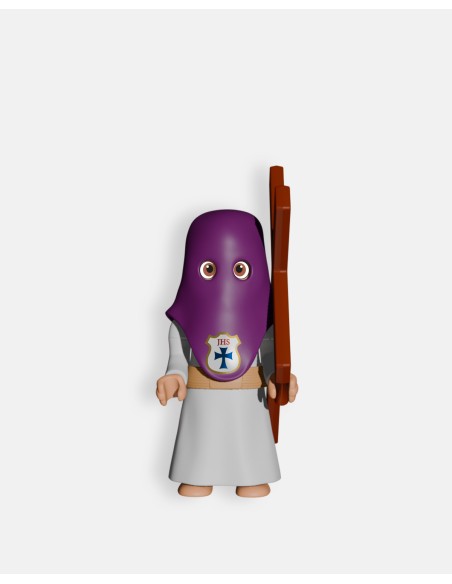 Penitente Cola Morado Cruz B5013 · Semana Santa · Artabán Juguetes