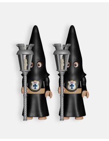 Pack 2 Nazarenos Cola Negro Farol P4001 · Semana Santa · Artabán Juguetes