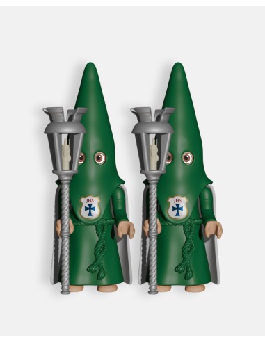 Pack 2 Nazarenos Verde Farol P0001 · Semana Santa · Artabán Juguetes