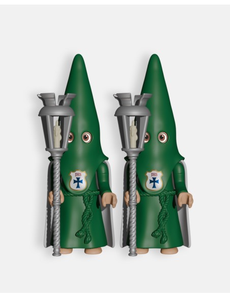 Pack 2 Nazarenos Verde Farol P0001 · Semana Santa · Artabán Juguetes