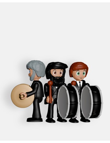 Pack 3 Músicos 2 Bombos y Platillo P9006 · Semana Santa · Artabán Juguetes