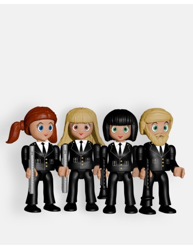 Pack 4 Músicos 2 Clarinetes y 2 Flautas P9009 · Semana Santa · Artabán Juguetes