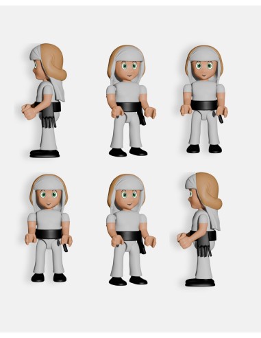 Pack 6 Costaleros P9011 · Semana Santa · Artabán Juguetes