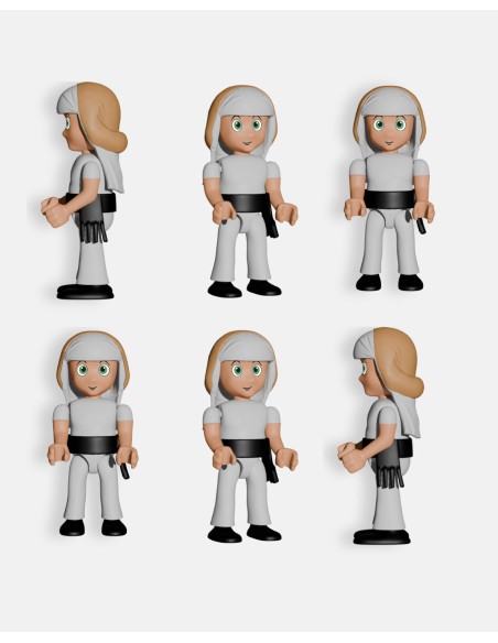 Pack 6 Costaleros P9011 · Semana Santa · Artabán Juguetes