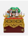 Juguetes Semana Santa Artabán: paso de misterio del Prendimiento con Jesús, Judas y soldados romanos
