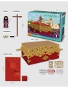 Juguetes Semana Santa Artabán: paso de misterio de Jesús Nazareno con la cruz camino del Calvario