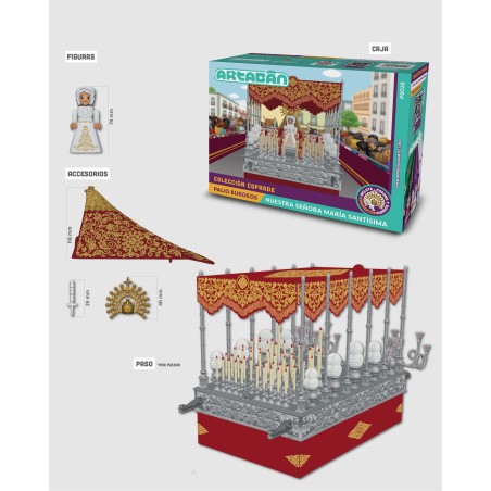 Paso Palio Burdeos P9026 · Semana Santa · Artabán Juguetes