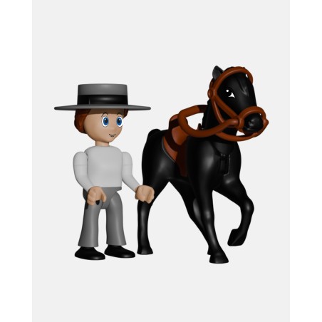 PACK AMAZONAS Blanca + CABALLO Negro