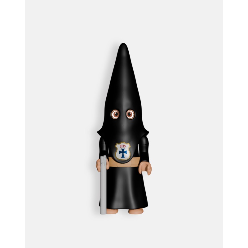 Juguetes de Semana Santa | Nazareno negro de cola con palermo