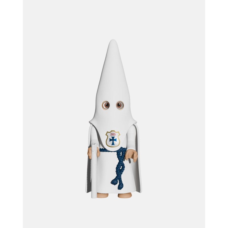Juguetes Semana Santa Artabán: nazareno blanco de capa con palermo