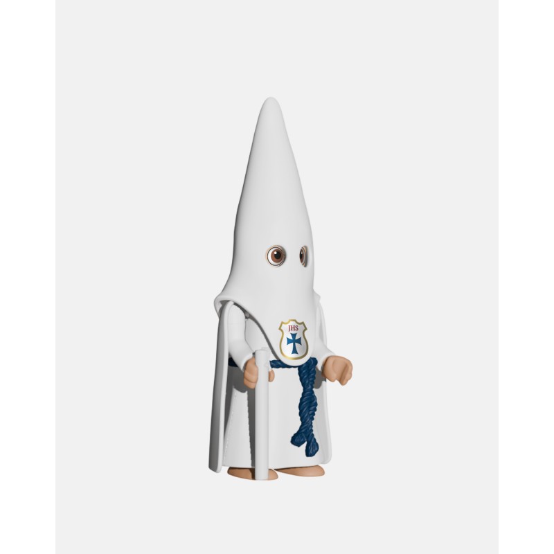 Juguetes Semana Santa Artabán: nazareno blanco de capa con palermo