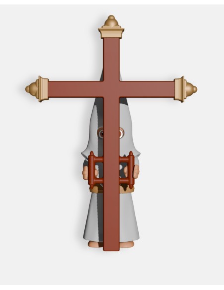 Nazareno Cola Blanco Cruz de Guía B6003 · Semana Santa · Artabán Juguetes