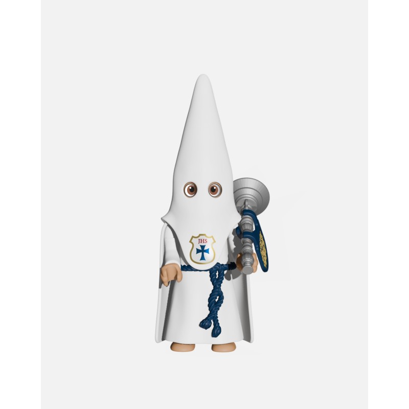 Juguetes Semana Santa Artabán: pack nazareno blanco de capa con bocina