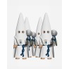 Juguetes Semana Santa Artabán: pack nazareno blanco de capa con bocina