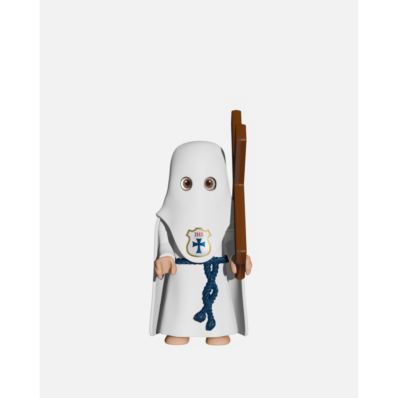 Juguetes Semana Santa Artabán: pack penitente blanco de capa con cruz