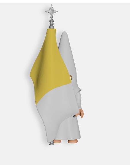 Nazareno Cola Blanco Bandera Pontificia B6005 · Semana Santa · Artabán Juguetes