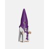 Juguetes Semana Santa Artabán: nazareno morado de capa con palermo