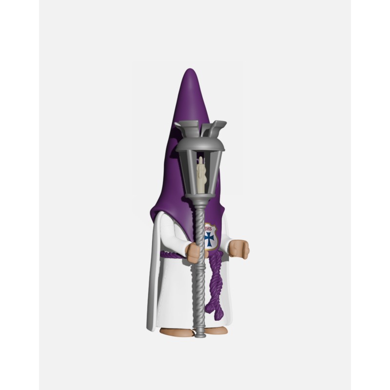 Juguetes Semana Santa Artabán: Pack nazareno morado de cola con farol