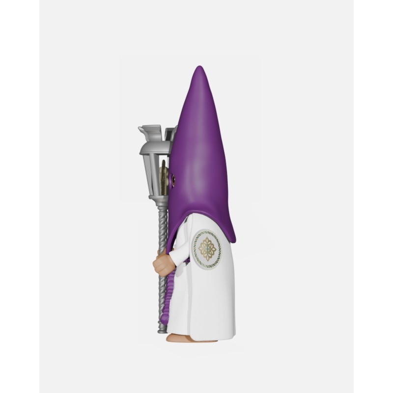 Juguetes Semana Santa Artabán: Pack nazareno morado de cola con farol