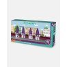 Pack 4 Nazarenos Morado con Vara Larga Plateada P2003 · Semana Santa · Artabán Juguetes