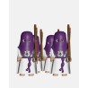 Juguetes Semana Santa Artabán: pack penitente morado de capa con cruz
