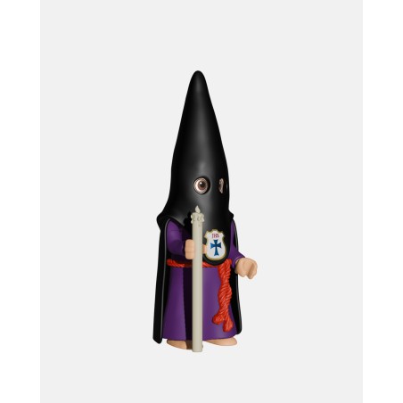 Juguetes Semana Santa Artabán: nazareno negro de capa con cirio