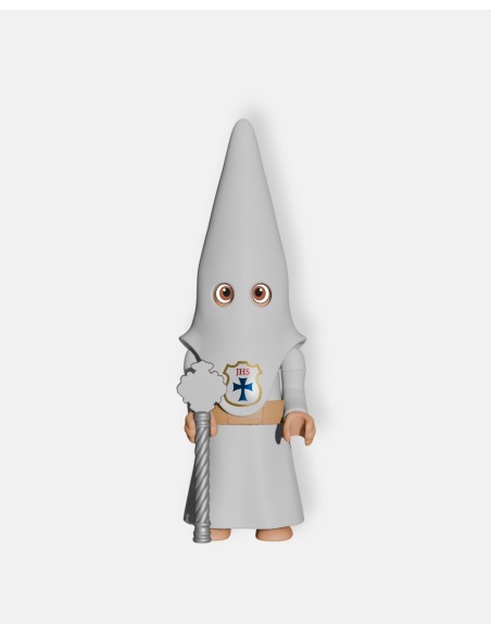 Nazareno Cola Blanco Vara Corta B6007 · Semana Santa · Artabán Juguetes