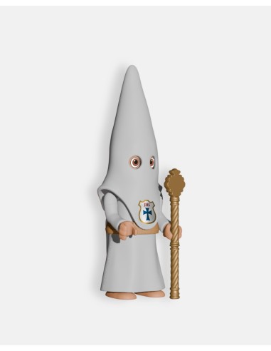 Nazareno Cola Blanco Vara Larga Dorada B6008 · Semana Santa · Artabán Juguetes