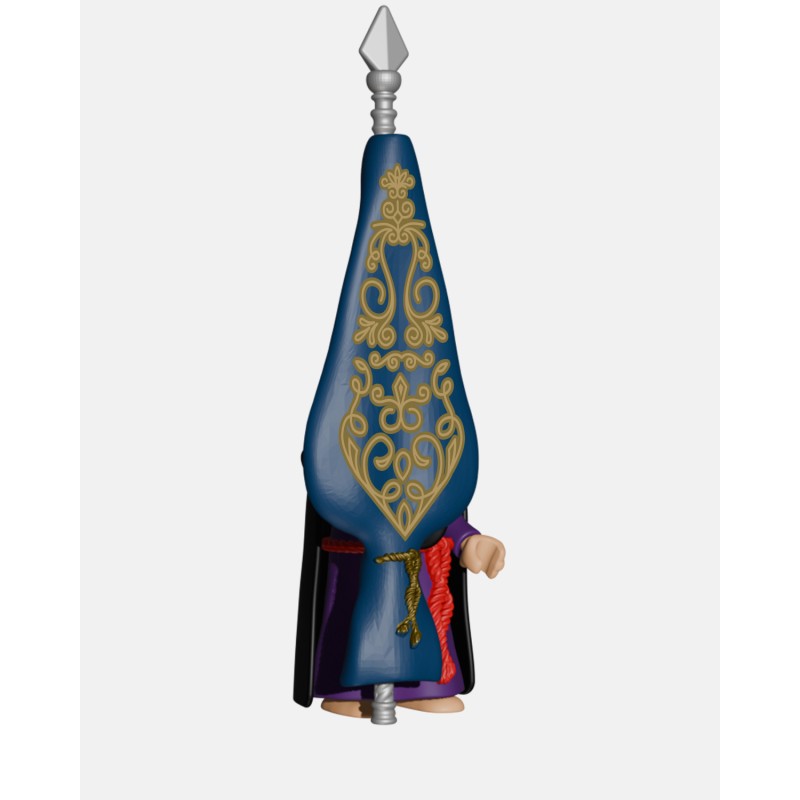 Juguetes Semana Santa Artabán: nazareno negro con bacalao