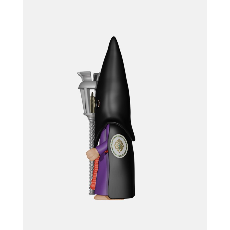 Juguetes Semana Santa Artabán: Pack nazareno negro de capa con farol