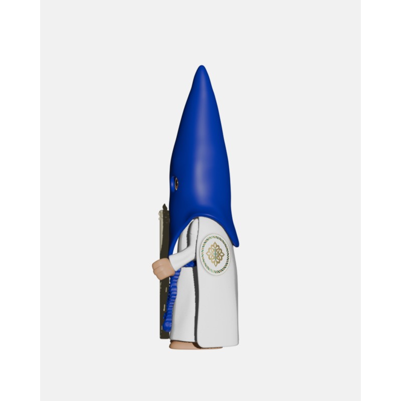 Juguetes Semana Santa Artabán: nazareno azul de capa con cirio