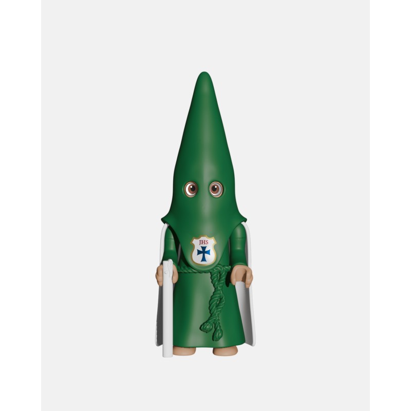 Juguetes Semana Santa Artabán: nazareno verde de capa con palermo
