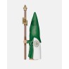 Juguetes Semana Santa Artabán: nazareno verde de capa con cruz de guía
