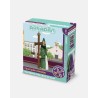 Juguetes Semana Santa Artabán: nazareno verde de capa con cruz de guía