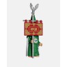 Juguetes Semana Santa Artabán: nazareno verde de capa con senatus